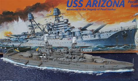 Revell USS Arizona 1/426 Build Review and Photos