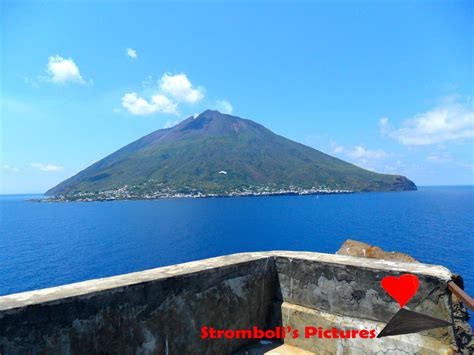 #Stromboli seen from the top of #Strombolicchio. | Buongiorno