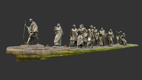 Gandhi Salt March 3D asset realtime | CGTrader