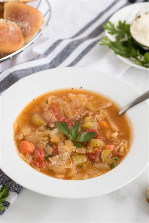 Easy Vegetarian Cabbage Soup Recipe - Confessions of Parenting- Fun Games, Jokes, and More