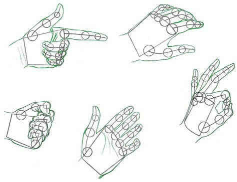 How to draw hands part 1 – Construction | RapidFireArt