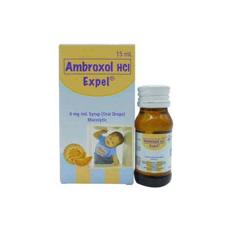 EXPEL Ambroxol Hydrochloride 6mg / mL Syrup (Oral Drops) 15mL price in the Philippines | MedsGo ...