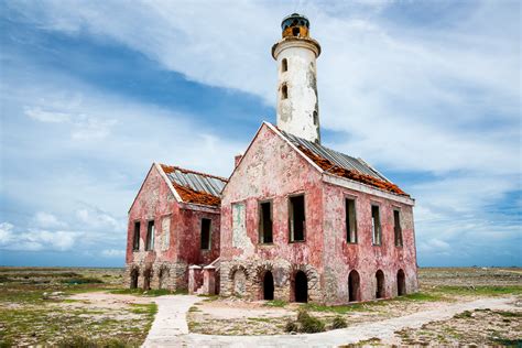 Abandoned Lighthouse on Klein Curacao