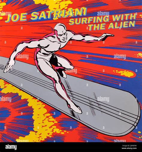 Joe Satriani - original vinyl album cover - Surfing With The Alien ...