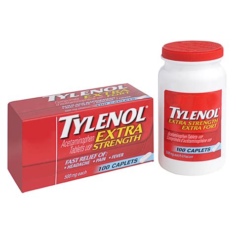 Tylenol Acetaminophen Extra Strength Tablets | Grand & Toy