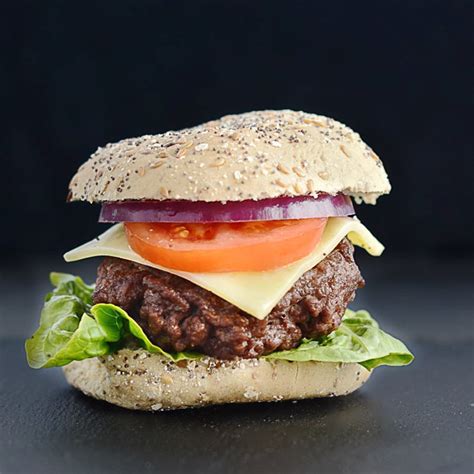 Easy Homemade Beef Burgers - Charlotte's Lively Kitchen