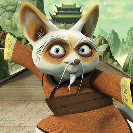 In kung-fu panda series, master Shifu’s name is actually master master because Shifu means ...