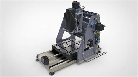 3D milling machine cnc model - TurboSquid 1286901