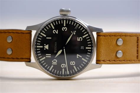 Stowa Flieger Classic 36 Automatic Watch Review - WatchReviewBlog