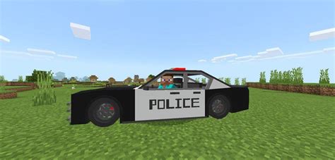 Police Car In Minecraft