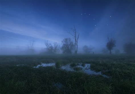 Night above Swamps | Jan Bainar Photography