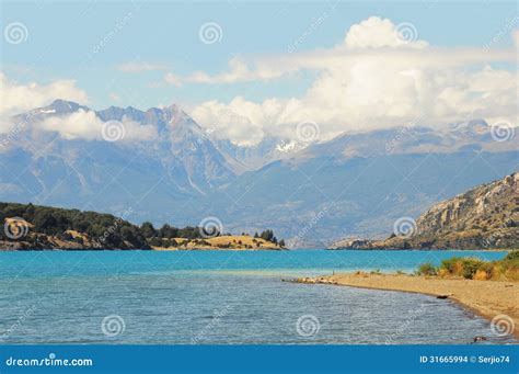 General Carrera lake. stock photo. Image of water, peaceful - 31665994