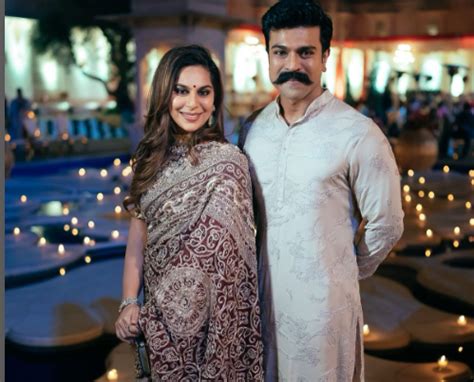 South Super Star Ram Charan and his wife Upasana Kamineni Konidela Are ...