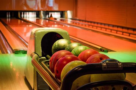 Free Stock Photo of Bowling balls in alley | Download Free Images and Free Illustrations