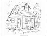 Best Free House Coloring Pages Easy Print  The Simple Homeschooler sketch template