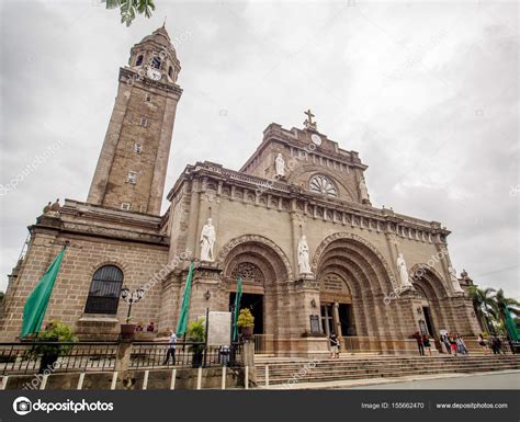 Manila Cathedral, Intramuros, Manila, Philippines – Stock Editorial ...