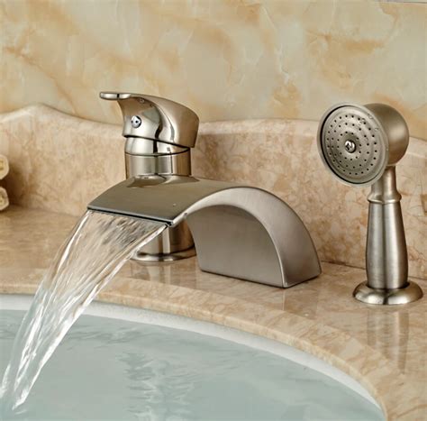 20 Awesome Deck Mount Tub Faucet