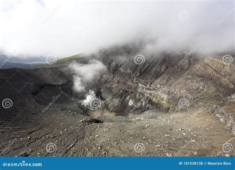 Volcano Crater in Activity in North Sulawesi Stock Photo - Image of tomohon, volcano: 181538138