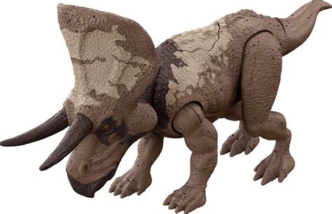 Jurassic World Strike Attack Zuniceratops Dinosaur Action Figure Toy with Attack Feature ...