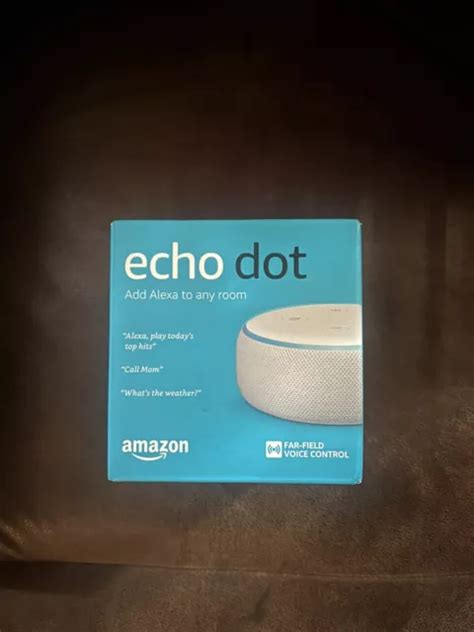 AMAZON ECHO DOT (3rd Gen) - Smart Speaker with Clock and Alexa - Sandstone $35.99 - PicClick