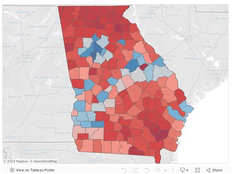 Map: How Georgia voted in 2016 Presidential election