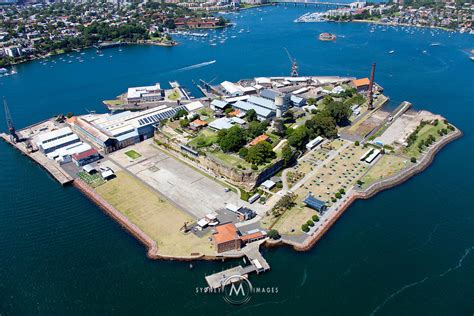 Aerial Stock Image - Cockatoo Island