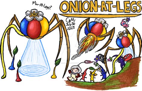 Man-At-Legs Onion Concept (Pikmin) by Lasercraft32 on DeviantArt