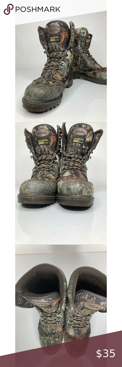 Cabela's Hunting Boots With 800 Grams Mens 8.5 | Hunting boots, Cabelas ...