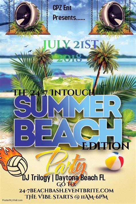 The 24-7InTouch Beach Bash Party, Daytona Beach FL - Jul 21, 2018 - 11: ...