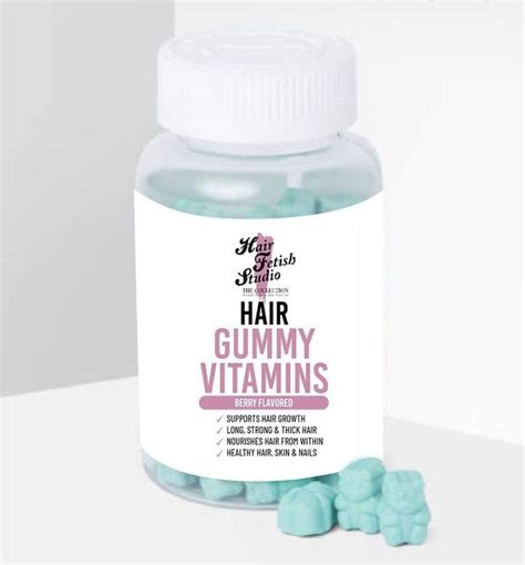 HAIR GUMMY VITAMINS | Gummy vitamins, Hair gummies, Vitamins