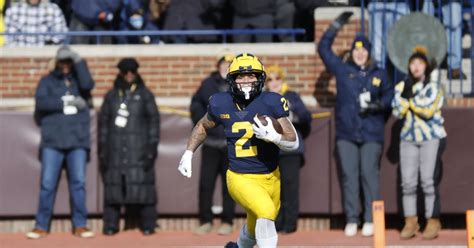 Blake Corum injury update: Michigan running back status vs. Ohio State ...