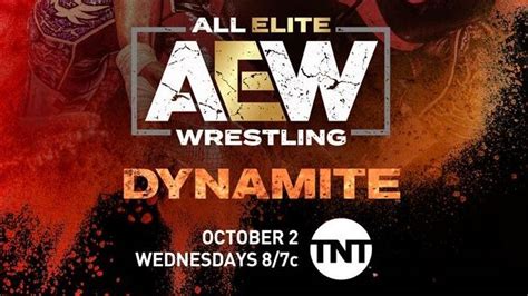 AEW and TNT Reveal All Elite Wrestling: Dynamite, New Poster and Preview Released | 411MANIA