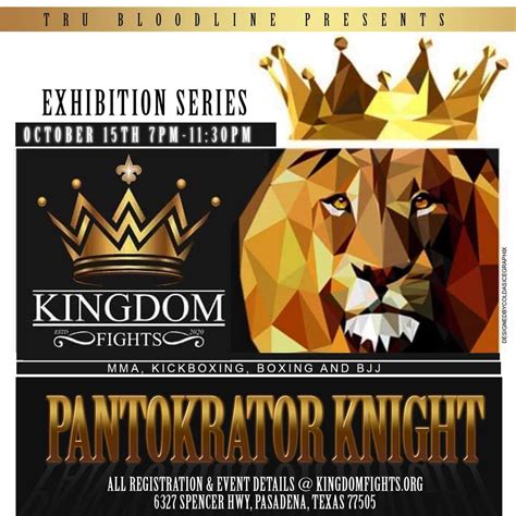 Kingdom Fights Exhibition Series | Tru Bloodline MMA & Fitness