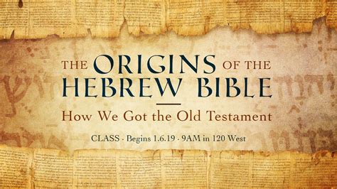 The Old Testament Manuscripts | Origins of the Hebrew Bible | Jeff ...