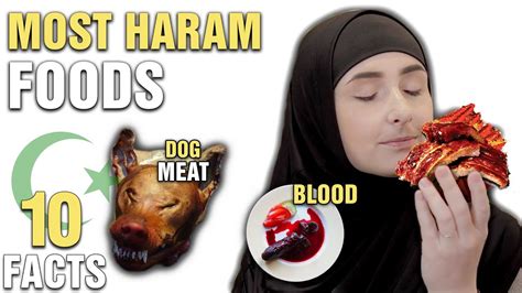 10 Most Haram Foods In Islam - YouTube