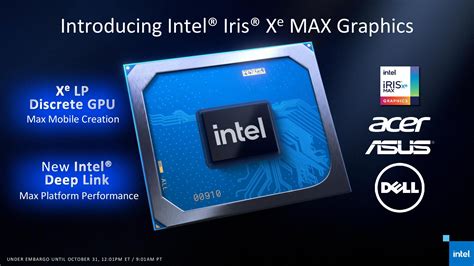 Intel Xe MAX GPU Announced, Features Deep Link Technology To ...