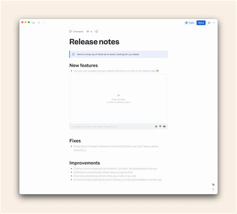 Software Release Notes Template | Notes template, Templates, Business thank you notes