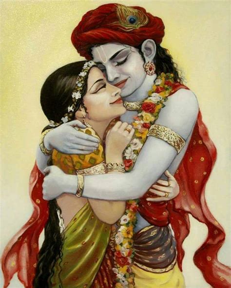 Radha krishna romantic photo - iwantlomi