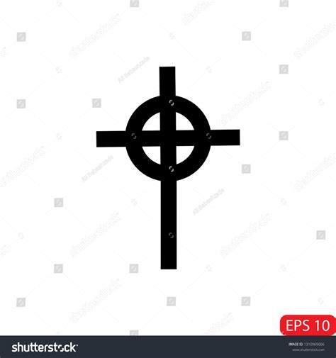 Christian Cross Vector Stock Vector (Royalty Free) 1310969066 ...