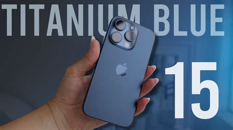 Blue Titanium iPhone 15 Pro Unboxing! - YouTube