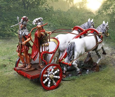 CS00921 Roman Chariot and Pilum thrower | Roman chariot, Roman empire ...