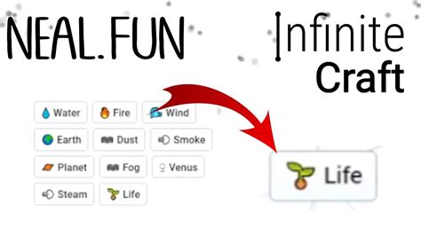 How to Make Life in Infinite Craft Easy Tutorial - YouTube