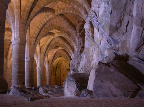 Basement of Castle of Chillon, Switzerland (This makes me think of ...