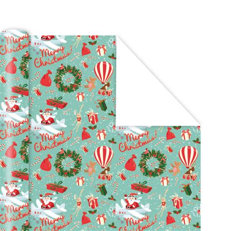 Cartoon flowers christmas wrapping paper | Wrapping Paper Manufacturers