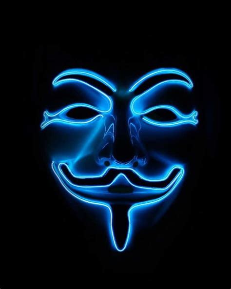 LED Guy Fawkes Mask