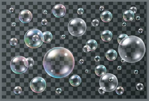 Bubbles Vector Clipart