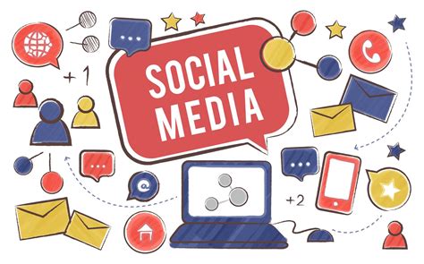 Illustration of social media concept - Download Free Vectors, Clipart ...