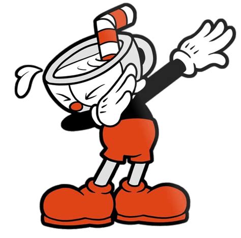 Cuphead Performing Dab transparent PNG - StickPNG