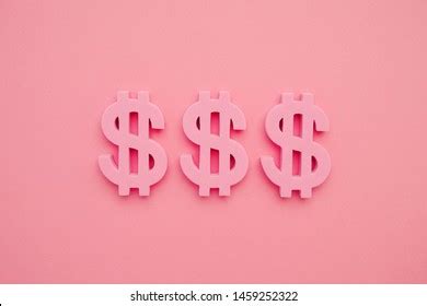 Pink Dollar Bills Clip Art