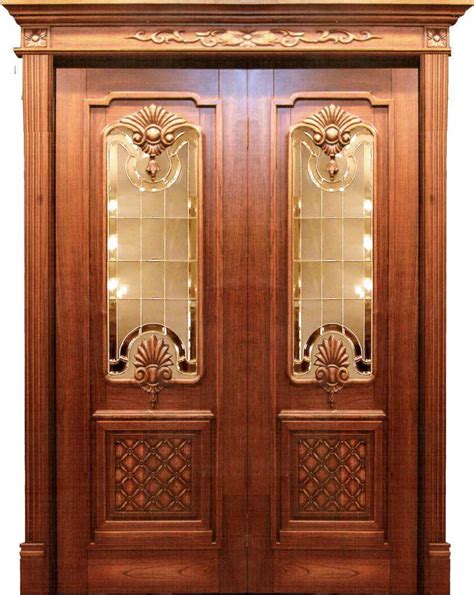 Main Entrance Carved Solid Wooden Double Doors Design - Buy Double Doors Wooden,Double Doors ...